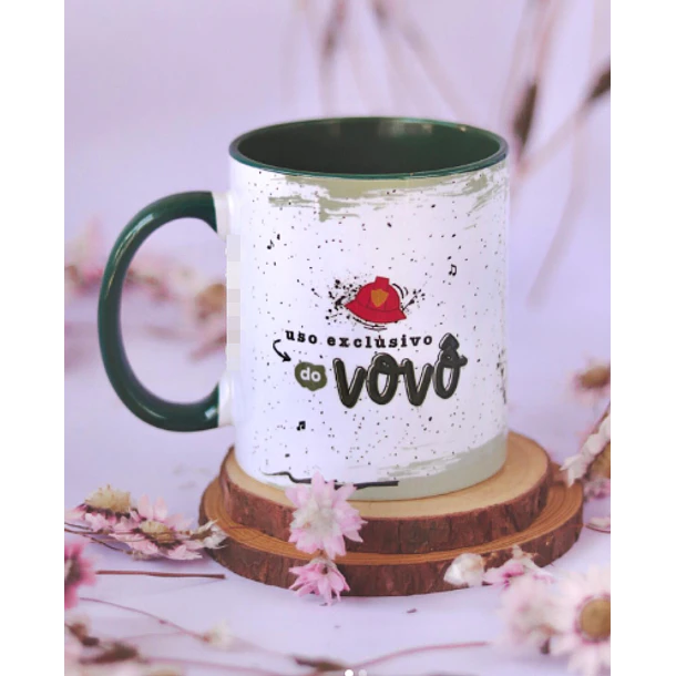 Artes para Caneca Exclusivo do Vovô em Png 2