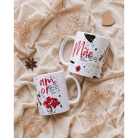 Artes para Caneca Deus é bom o tempo todo Dia das Mães em Png