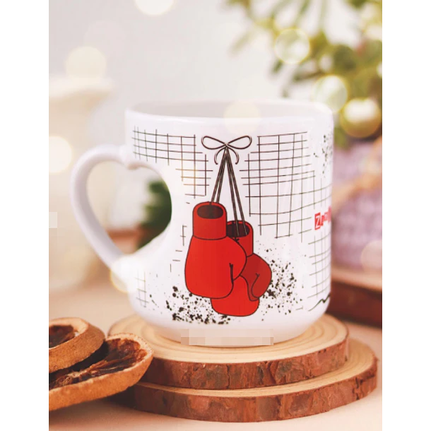 Artes para Caneca Box Tenta a sorte porque o azar é certo em Png  1