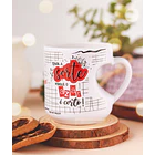 Artes para Caneca Box Tenta a sorte porque o azar é certo em Png  2