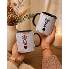 Artes para Rei de Copas e Rainha de Copas Namorados Baralho em Png 1