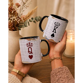 Artes para Rei de Copas e Rainha de Copas Namorados Baralho em Png