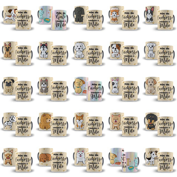 +1.000 Artes para Sublimação Dia das Mães que Vendem Todos os Dias (Prontas para Imprimir) 20