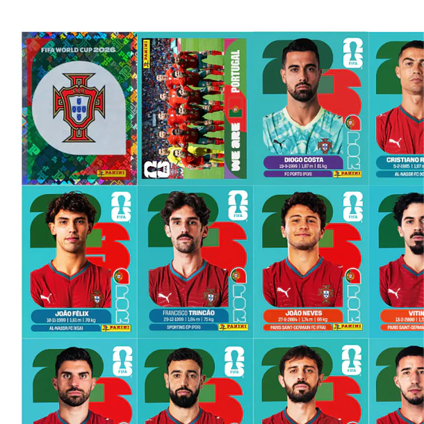 Kit Figurinhas Copa do Mundo 2026 para Imprimir em PDF | Complete Seu Álbum e Economize - COPIE 12