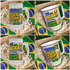 16 Artes para Caneca Copa Brasil 2026 RUMO AO HEXA Arquivo em Jpg 6