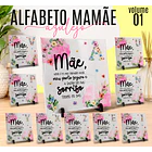 52 Artes para Azulejo e Caneca Alfabeto Dia das Mães Arquivo em Png  4