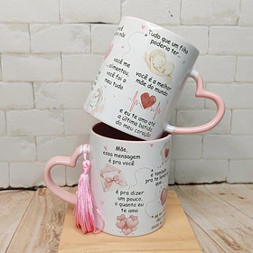 Artes para Caneca Mãe, essa mensagem é pra você em Png