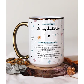 Artes para Caneca Receita do Amor em Png