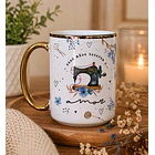 Artes para Caneca Costureira Suas Mãos teceram o amor - Mãe Azul Bebe em Png  1