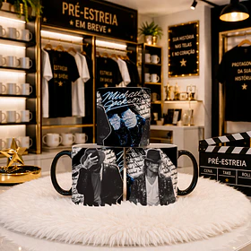 5 Artes para Caneca Michael Jackson Arquivo em Png