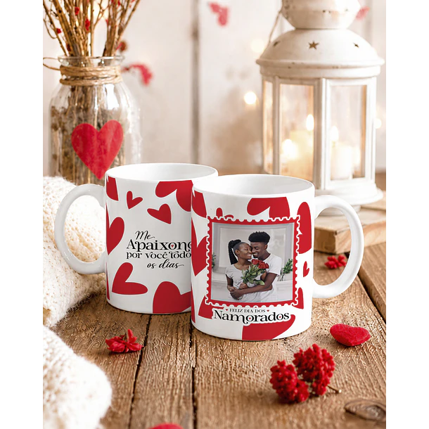 16 Artes para Caneca Dia dos Namorados Com Foto Arquivo Editavel 2