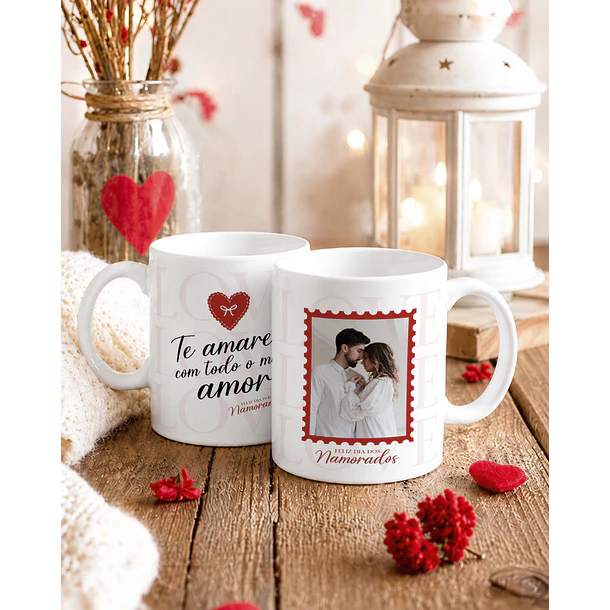 16 Artes para Caneca Dia dos Namorados Com Foto Arquivo Editavel 4