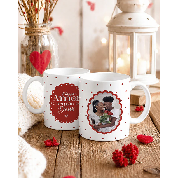 16 Artes para Caneca Dia dos Namorados Com Foto Arquivo Editavel 5