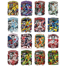 19 Artes para Camisa Seleções da Copa do Mundo de Futebol Arquivo em Png