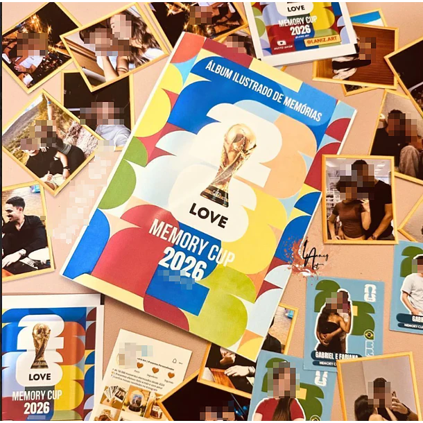 Arquivo Album Copa 2026 Casal Melhores Momentos Dia dos Namorados Editável  11