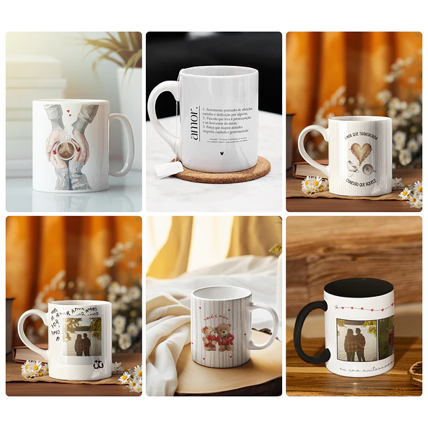 22 Artes para Caneca e Azulejo Dia dos Namorados Arquivo Editável  9
