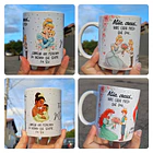 30 Artes para Caneca Mãe, Cresci... Meninos e Meninas Princesas Arquivo em Jpg  2