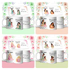 30 Artes para Caneca Mãe, Cresci... Meninos e Meninas Princesas Arquivo em Jpg  11