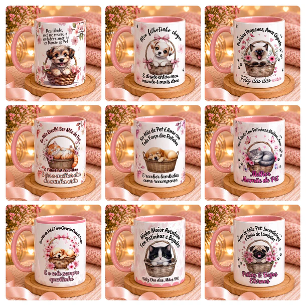 33 Artes para Caneca Mãe de Pet Arquivo em Jpg  3