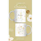 Artes para Caneca Frases Alfabeto Iniciais Arquivo Editável em Canva 6