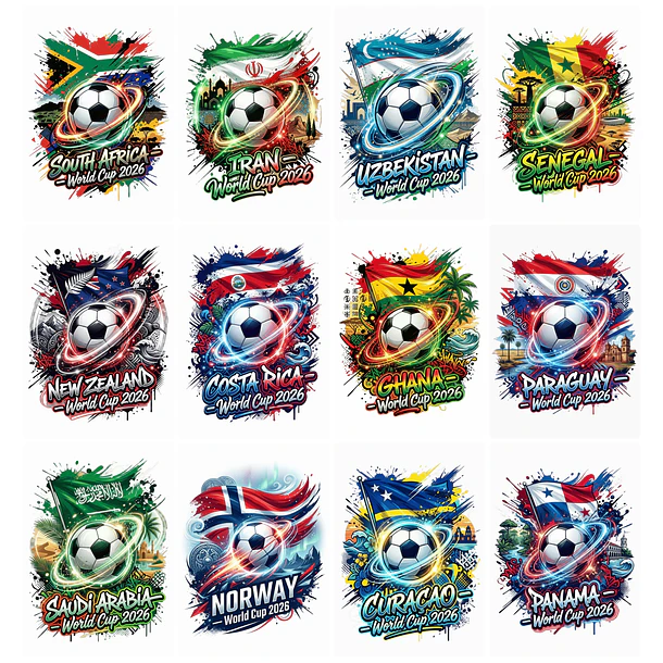 Kit digital Copa Times Seleções Png World Cup 2026  Sem Fundo – Arquivos para Sublimação e Personalizados 3