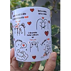 Arte Caneca Quando eu bati o olho, eu já percebi que era você, exatamente como um sonho - Sorte a nossa Arquivo em Pdf  2