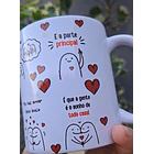 Arte Caneca Quando eu bati o olho, eu já percebi que era você, exatamente como um sonho - Sorte a nossa Arquivo em Pdf  6