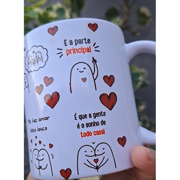 Arte Caneca Quando eu bati o olho, eu já percebi que era você, exatamente como um sonho - Sorte a nossa Arquivo em Pdf  6