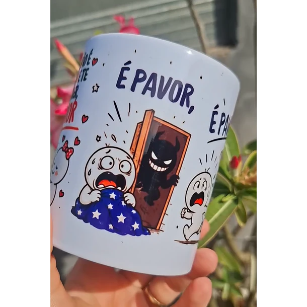 Arte Caneca Tá doido que eu vou fazer propaganda de você, isso não é medo de te perder, amor, é pavor, é pavor! - Jorge e Mateus Arquivo em Pdf 3