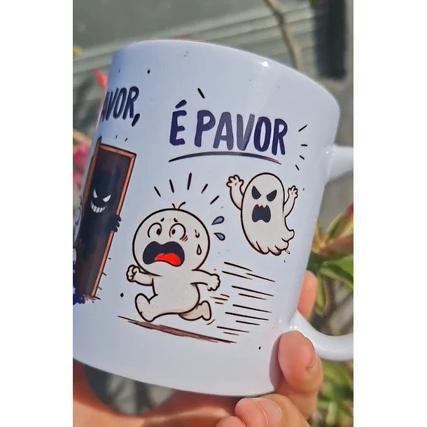 Arte Caneca Tá doido que eu vou fazer propaganda de você, isso não é medo de te perder, amor, é pavor, é pavor! - Jorge e Mateus Arquivo em Pdf 4