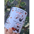Arte Caneca Vai namorar comigo? Sim!, Se reclamar, cê vai casar também, Seu coração é meu e o meu é seu também, Vai por mim, igual nós dois não tem, Com comunhão de bens. Arquivo em Pdf  2