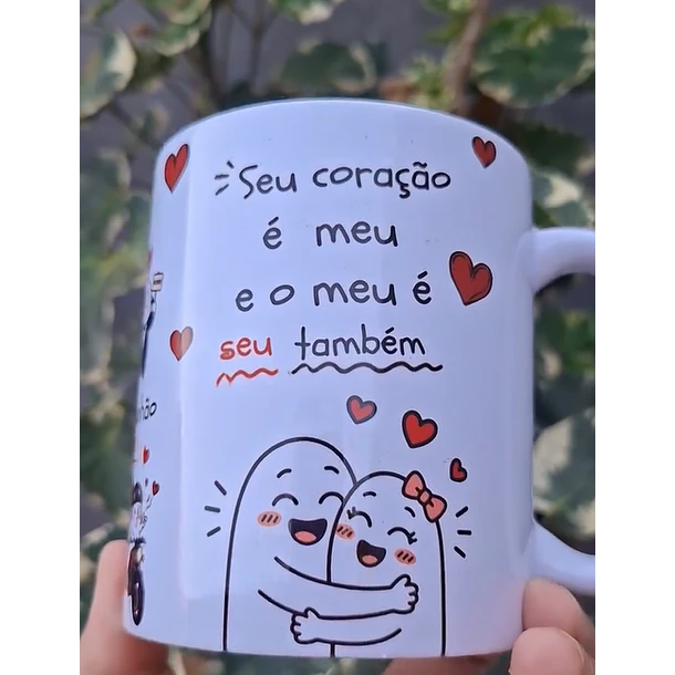 Arte Caneca Vai namorar comigo? Sim!, Se reclamar, cê vai casar também, Seu coração é meu e o meu é seu também, Vai por mim, igual nós dois não tem, Com comunhão de bens. Arquivo em Pdf  3