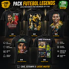 PACK PREMIUM FUTEBOL LEGENDS – 280+ Artes PNG para Camisas + 200 Vetores BÔNUS 1