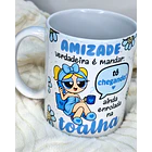 3 Artes para Caneca Amizade Verdadeira Meninas Super Poderosas Arquivo em Png 3