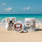 3 Artes para Caneca Sherek Fiona e Burro Bocão Arquivo em Jpg 3