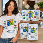 6 Artes para Caneca, Camisa Capa Profissional de Recursos Humanos Arquivo em Png  2