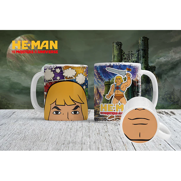 9 Artes para Caneca Heman Bocão Arquivo em Png 5