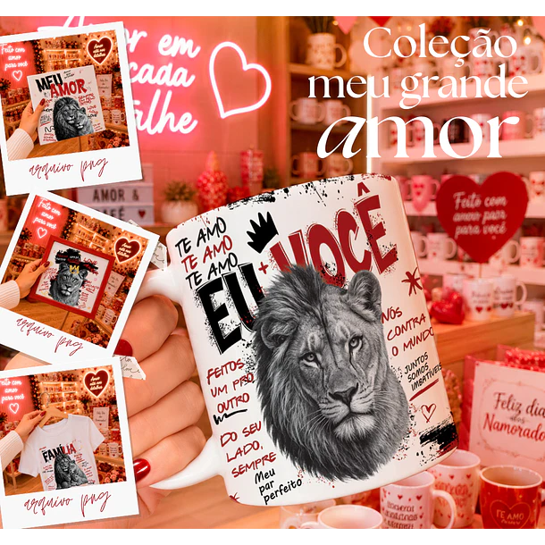 11 Artes para Caneca Dia dos Namorados Arquivo Editável  1