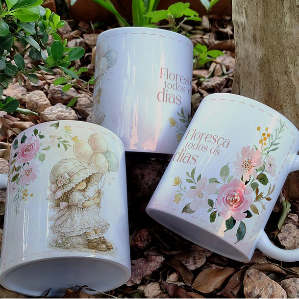 12 Artes para Caneca Papel De Cartas Vintage Arquivo em Jpg  2