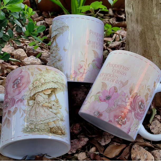 12 Artes para Caneca Papel De Cartas Vintage Arquivo em Jpg  9