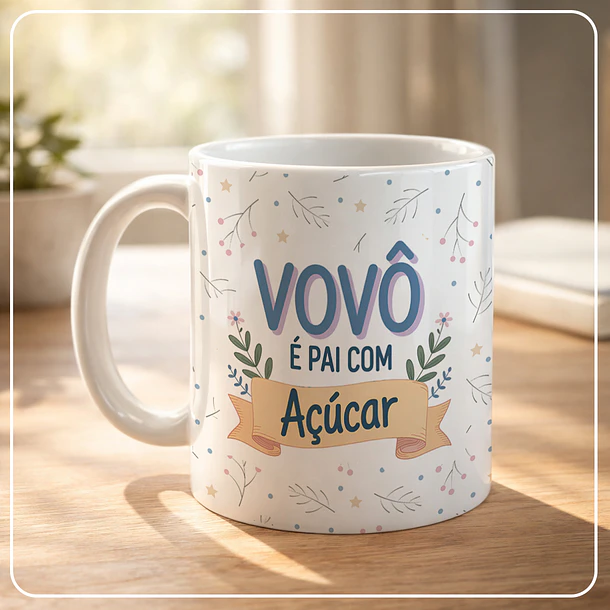 13 Artes para Caneca Dia dos Avós Arquivo em Png 5