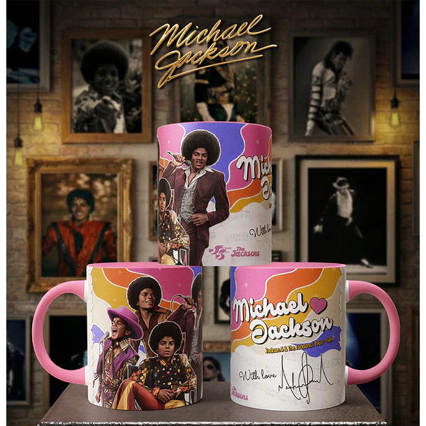 13 Artes para Caneca Michael Forever Arquivo em Jpg  4