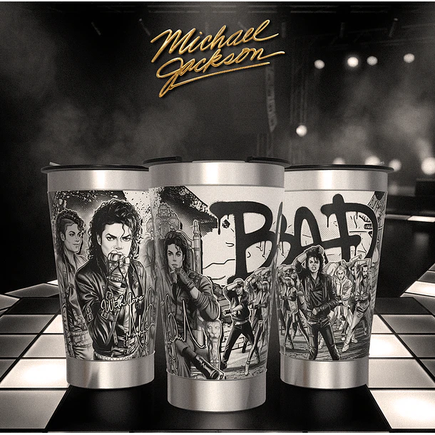 13 Artes para Caneca Michael Forever Laser Arquivo em Jpg  10