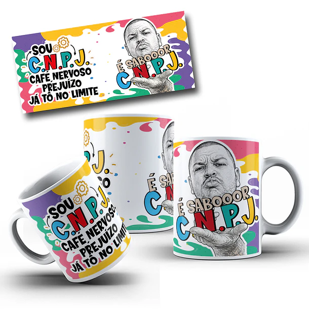 3 Artes para Caneca Toguro Arquivo em Jpg 3