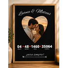 70 Artes para Quadro Casal Dia dos Namorados Arquivo Editável 2