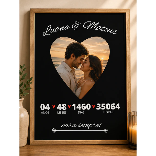 70 Artes para Quadro Casal Dia dos Namorados Arquivo Editável 2