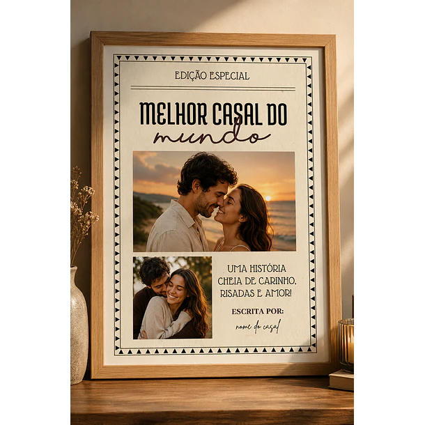 70 Artes para Quadro Casal Dia dos Namorados Arquivo Editável 5