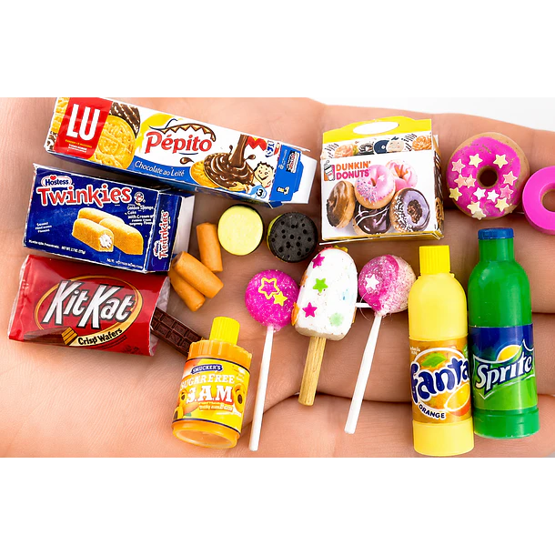 Arquivos Diversas Miniaturas Alimentos Refrigerantes e Outros em Pdf 4