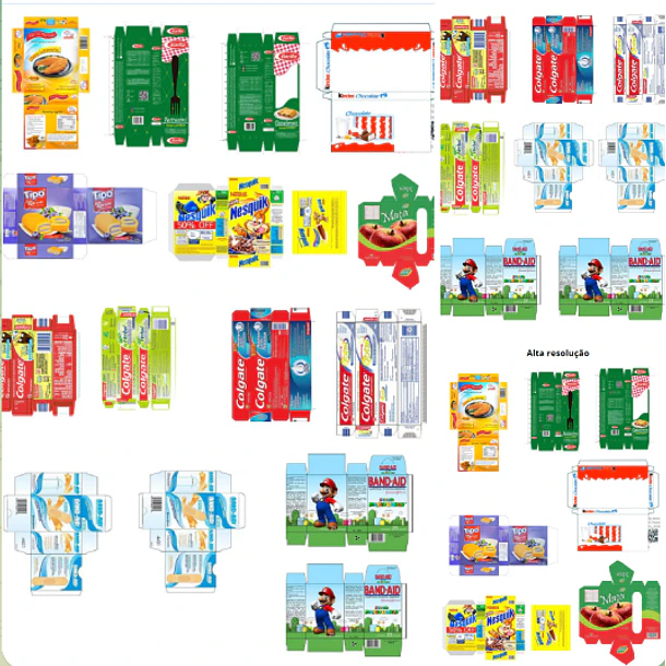 Arquivos Diversas Miniaturas Alimentos Refrigerantes e Outros em Pdf 13