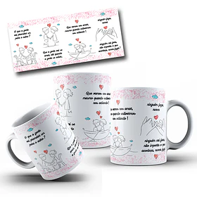 2 Artes para Caneca O Que A Gente Prometer um para o outro Arquivo em Jpg